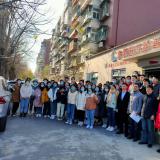 天津城建大学师生参观J9集团直营智慧养老服务中心